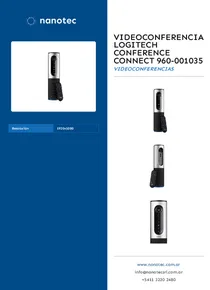 Videoconferencia Logitech Conference Connect 960-001035 - Folleto