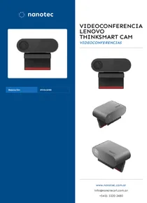Videoconferencia Lenovo ThinkSmart Cam - Folleto