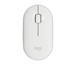 Mouse Logitech M350S Bluetooth Blanco