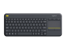 Teclado Logitech Bluetooth K400 Plus con TouchPad