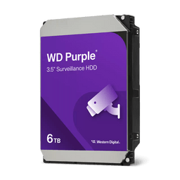 Disco HDD 6TB SATA Western Digital Purple Surveillance 3.5" WD64PURZ