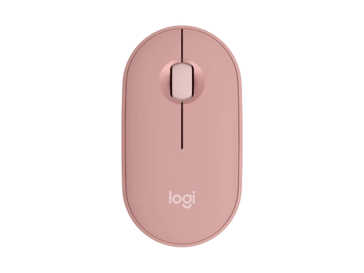 Mouse Logitech M350S Bluetooth Rosa