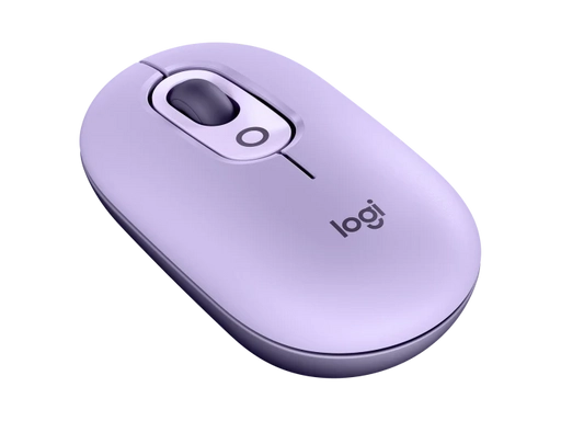 Mouse Logitech Pop Emoji Bluetooth Cosmos Lavender