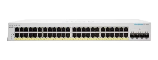 Switch Cisco Cbs220-48P-4G 48 Puertos PoE Gigabit 4 SFP