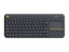 Teclado Logitech Bluetooth K400 Plus con TouchPad