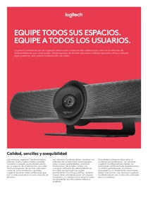 Videoconferencia Logitech Group 960-001054 - PDF