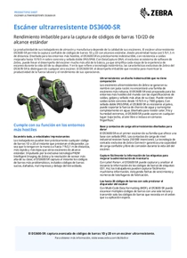Lector de código Industrial Zebra 2D DS3678 Bluetooth - PDF