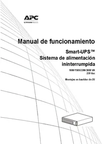 UPS APC Smart‑UPS SMT1000R2I‑AR 1000VA - PDF