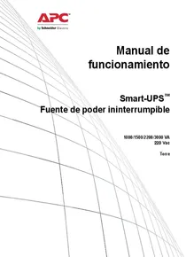 UPS APC Smart‑UPS SMT1500I‑AR 1500VA - PDF