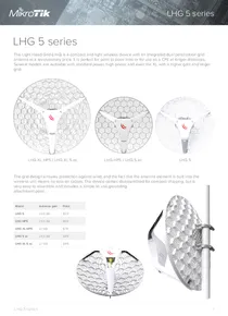 Antena Mikrotik LHG XL 5 ac 	RBLHGG-5acD-XL - Ficha técnica