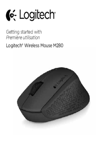 Mouse Logitech M280 Inalámbrico Azul - PDF