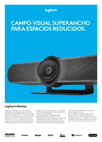 Videoconferencia Logitech Meetup 960-001101 - Ficha técnica