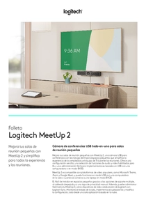 Videoconferencia Logitech Meetup 2 960-001691 - PDF