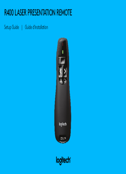 Presentador Logitech R400 910-001354 - PDF