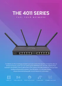 Router Mikrotik RB4011iGS+5HacQ2HnD-IN - Ficha técnica