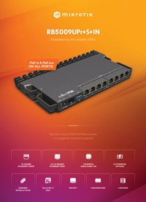 Router Mikrotik RB5009UPR+S+IN - PDF