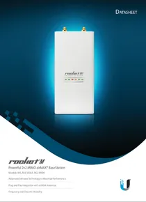 Radio Ubiquiti Rocket M5 - Ficha técnica
