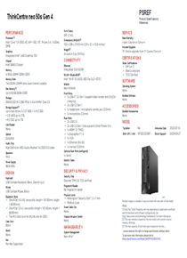 PC Lenovo Neo 50S Gen 4 i3 131008GB 256SSD 12JE000FAC - PDF
