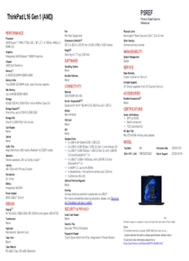 Notebook Lenovo Thinkpad L16 G1 R7 16GB 512SSD FreeDos 21L8000VAC - PDF