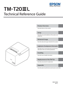 Impresora Térmica Epson TM-T20IIIL-002 M/Ethernet - PDF