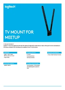 Soporte de TV para Meetup 939-001498 - PDF