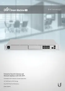 Router Switch Ubiquiti UDM-Pro 9 Puertos GigaBit 2 SFP+ - Ficha técnica