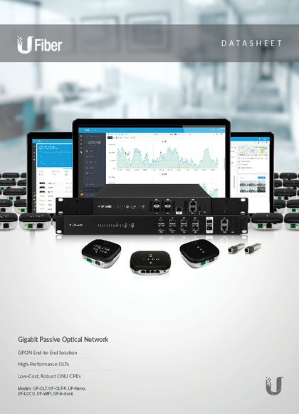 Ubiquiti GPON UF-WIFI 4 puertos - PDF
