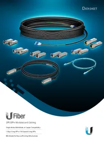 Módulo SFP Ubiquiti UF-MM-1G PACK x 2 - PDF