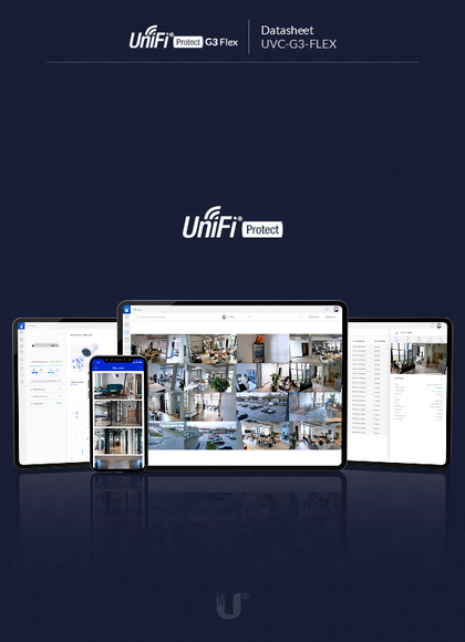 Cámara de seguridad Ubiquiti UVC-G3-FLEX 2MP - PDF